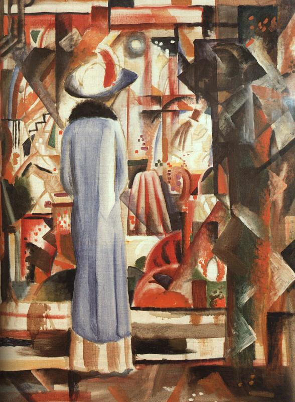 August Macke Large Bright Shop Window china oil painting image